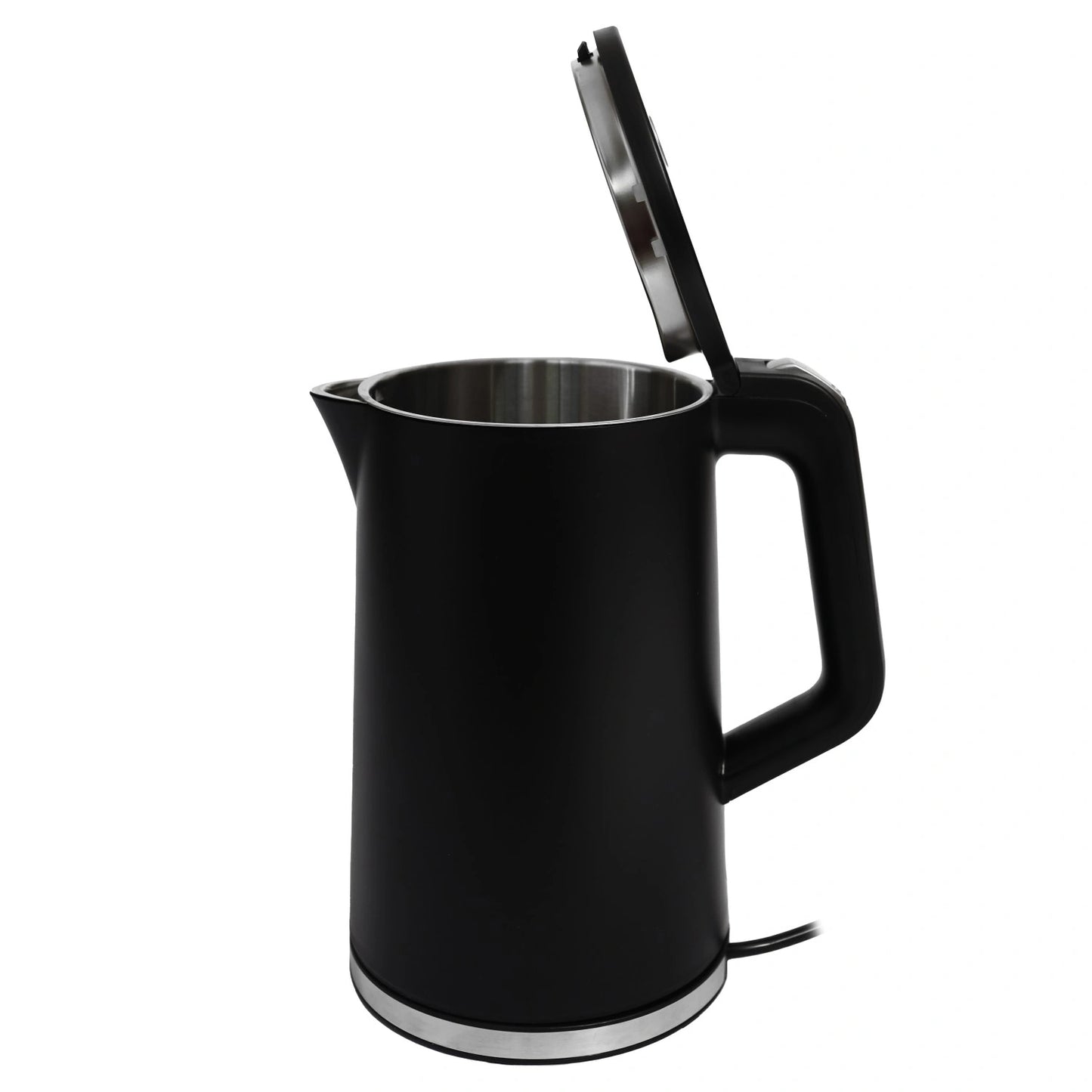 Cordless Electric Travel Kettle, 1.7L, 1500W, Black