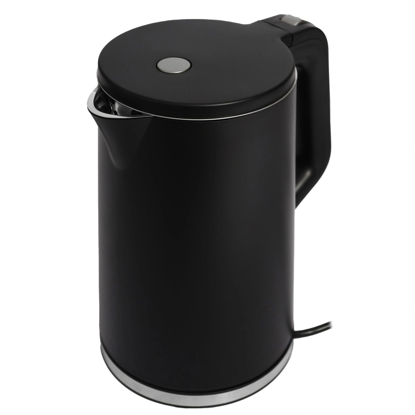 Cordless Electric Travel Kettle, 1.7L, 1500W, Black
