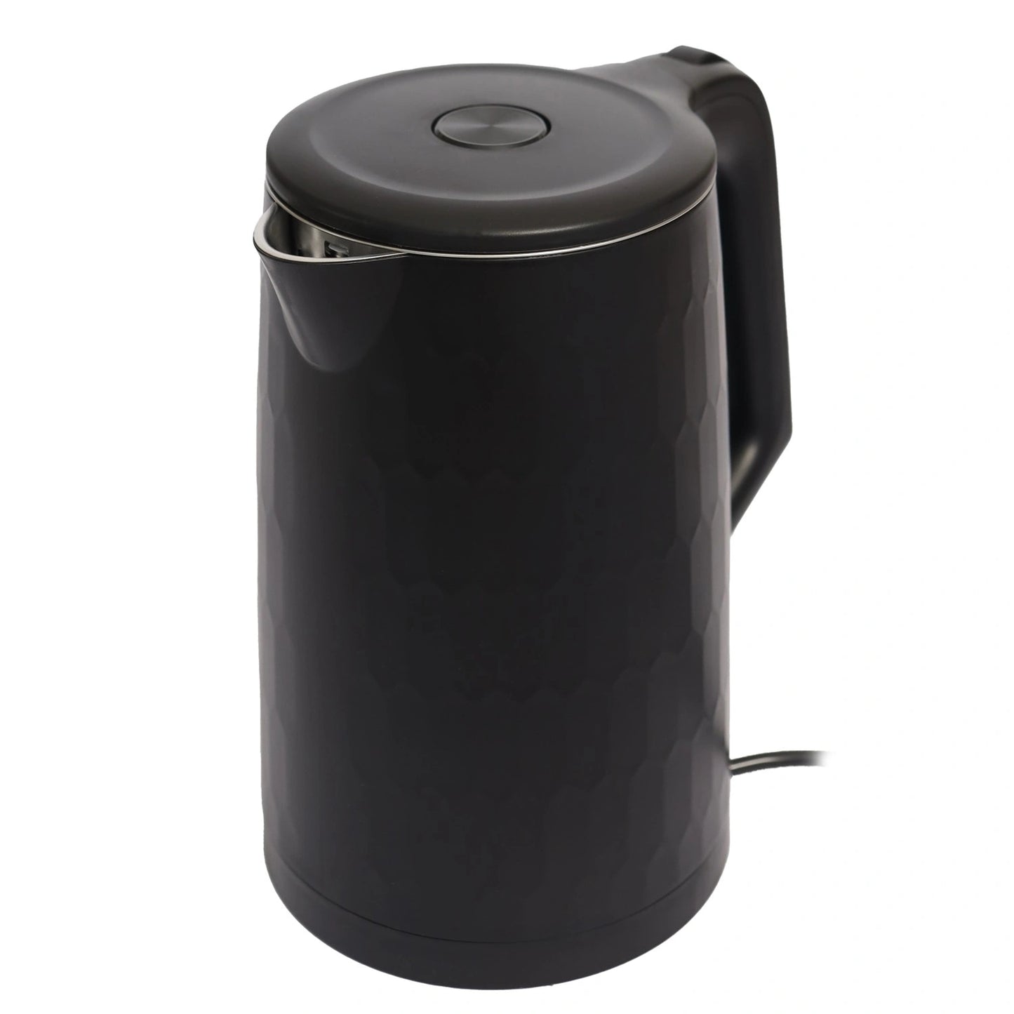 Cordless Electric Travel Kettle, 1.8L, 1500W, Black