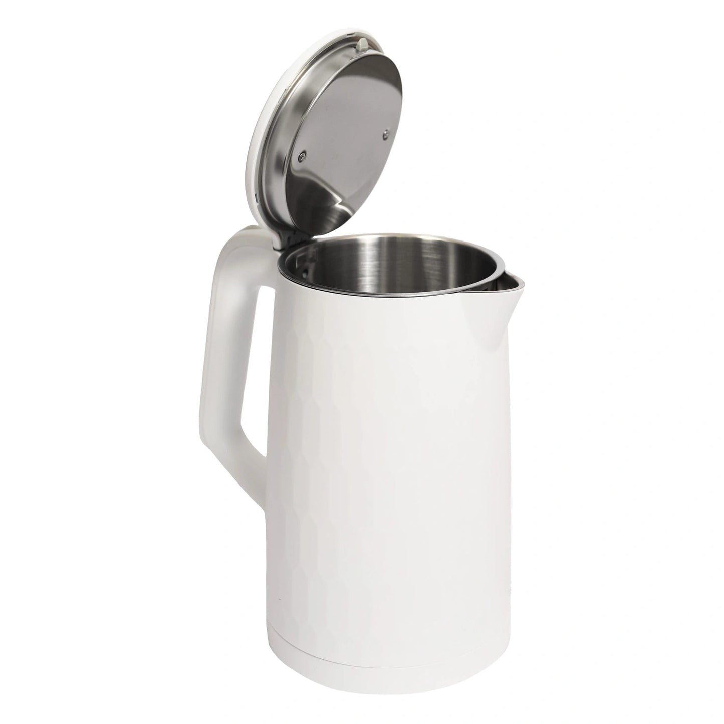 Cordless Electric Travel Kettle, 1.8L, 1500W, White