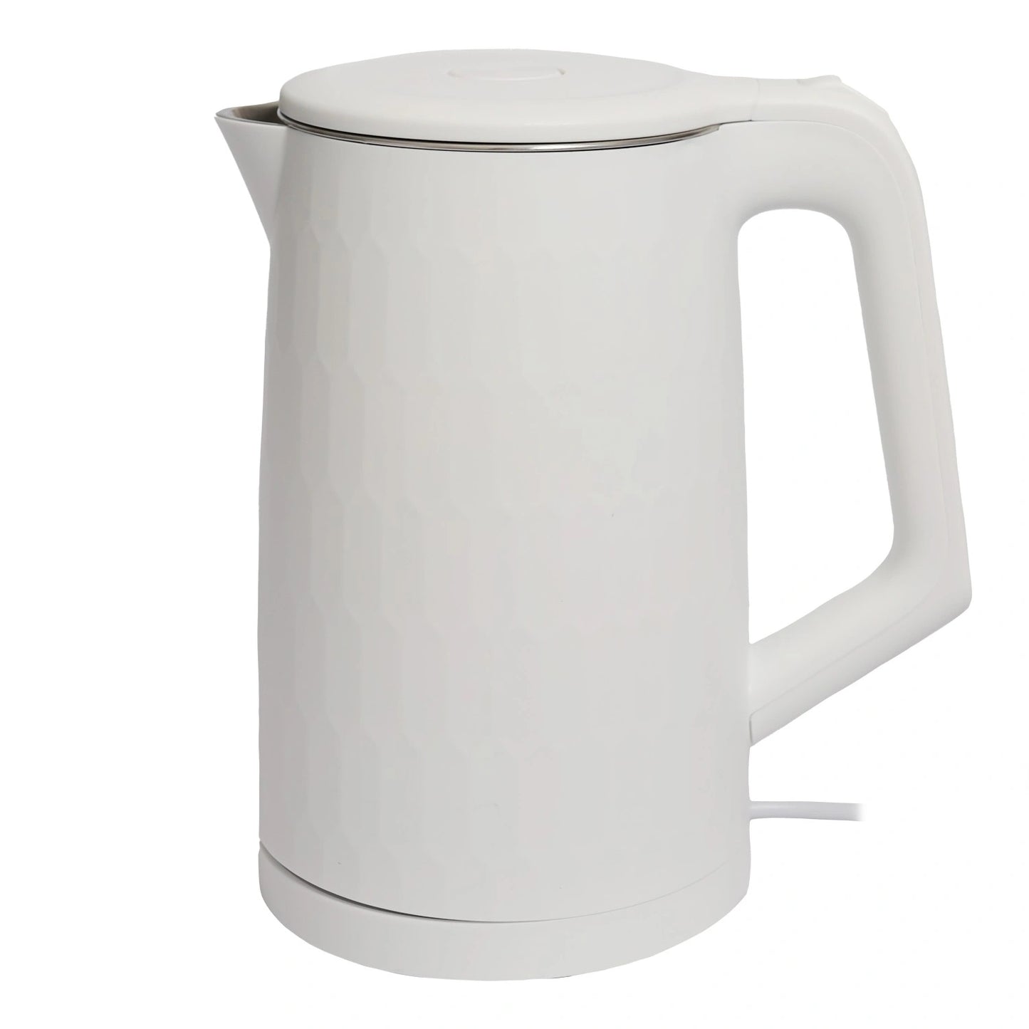 Cordless Electric Travel Kettle, 1.8L, 1500W, White