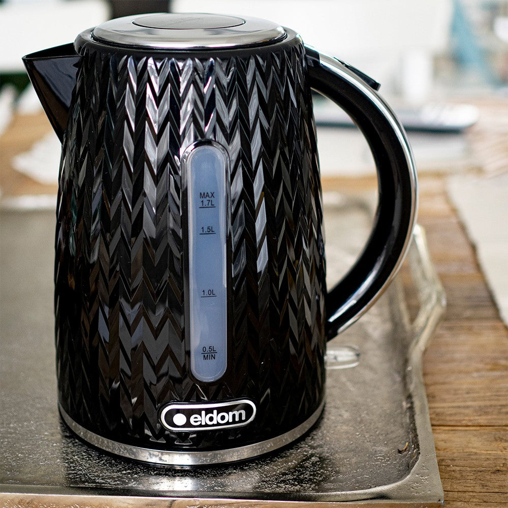 Cordless electric kettle C260 NELO black ELDOM 1.7 L