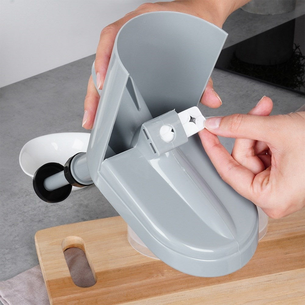 Core cherries and olives quickly with a suction cup corer