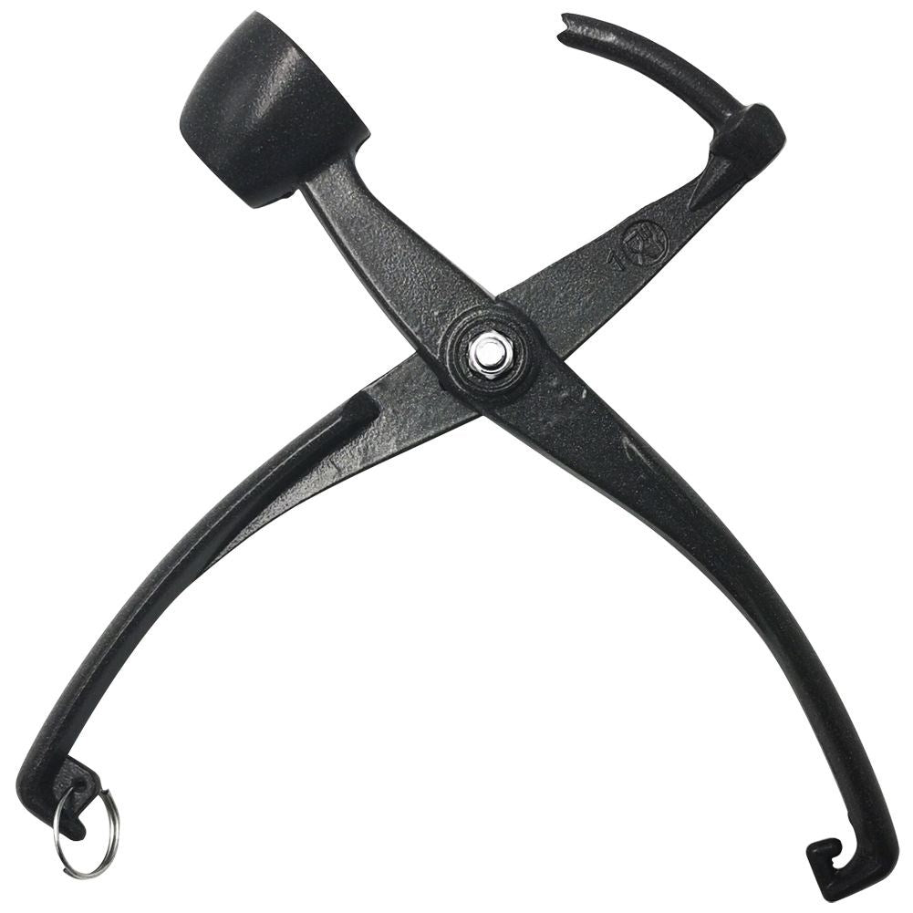 Core remover for cherries and olives in coated aluminium