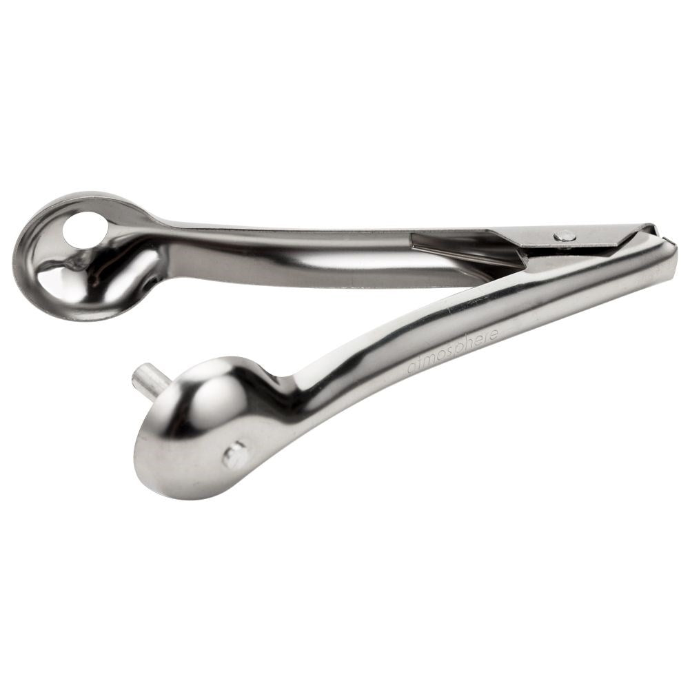 Core remover in stainless steel for cherries and olives