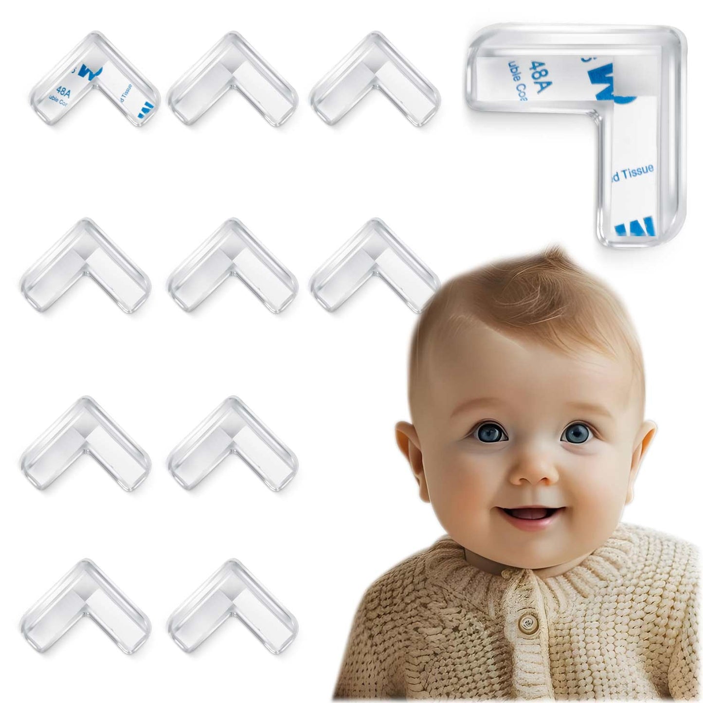Corner protection - 10 pcs Ricokids RK-984