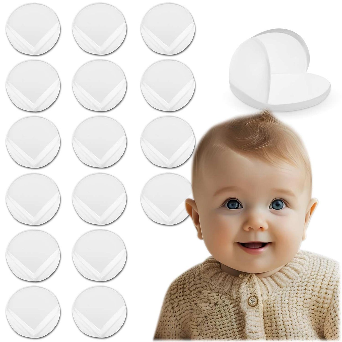 Corner protection - 16 pcs, Ricokids RK-984