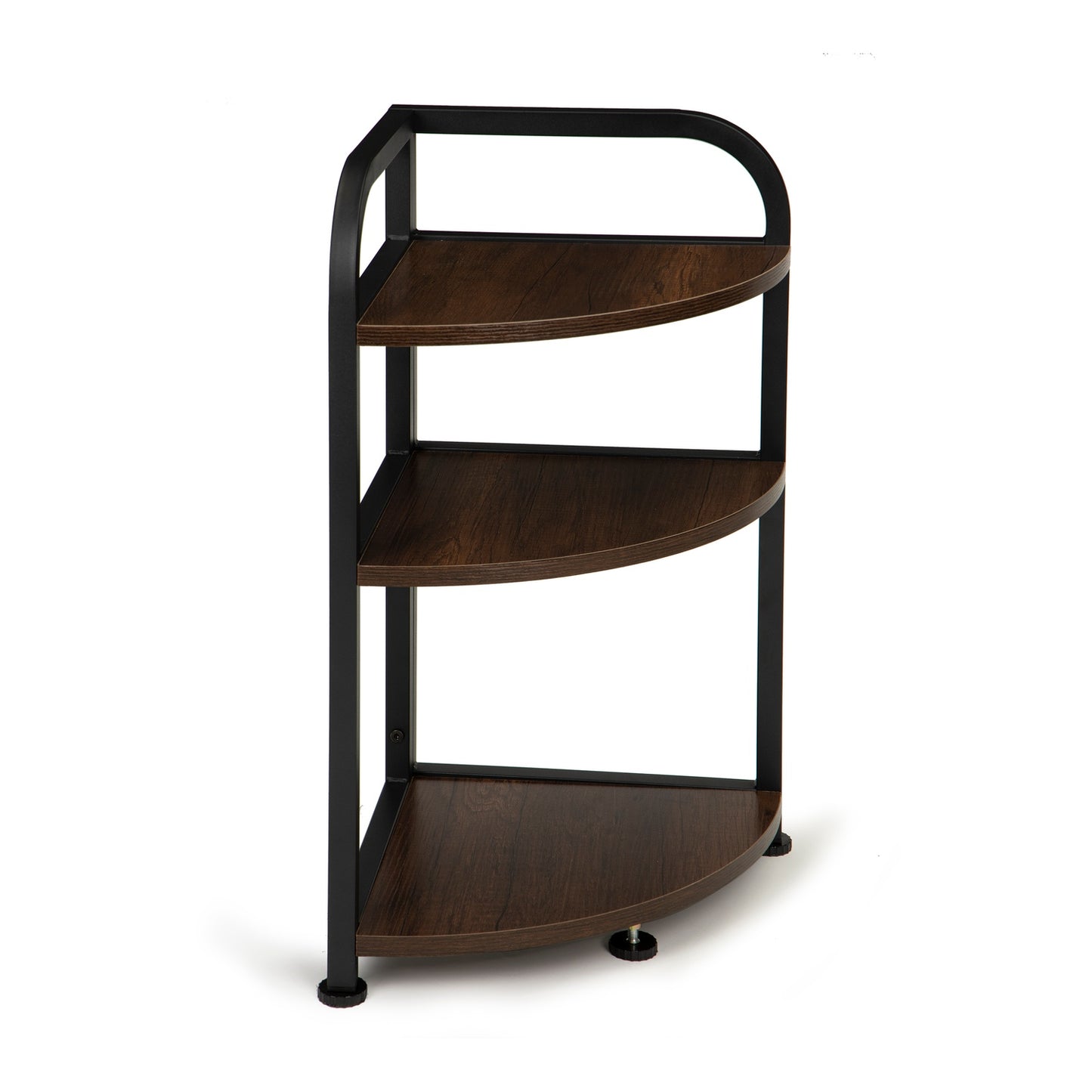 Corner shelf, LOFT wooden corner cabinet, 3 shelves, ModernHome