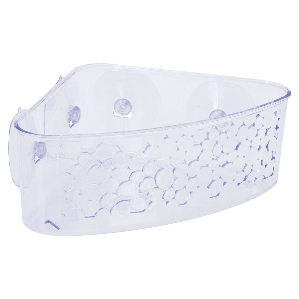 Corner shelf for bathrooms with suction cups - perfect for the shower