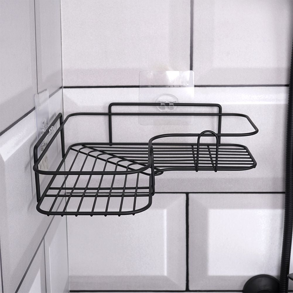 Corner shelf for the bathroom - Self-adhesive and durable