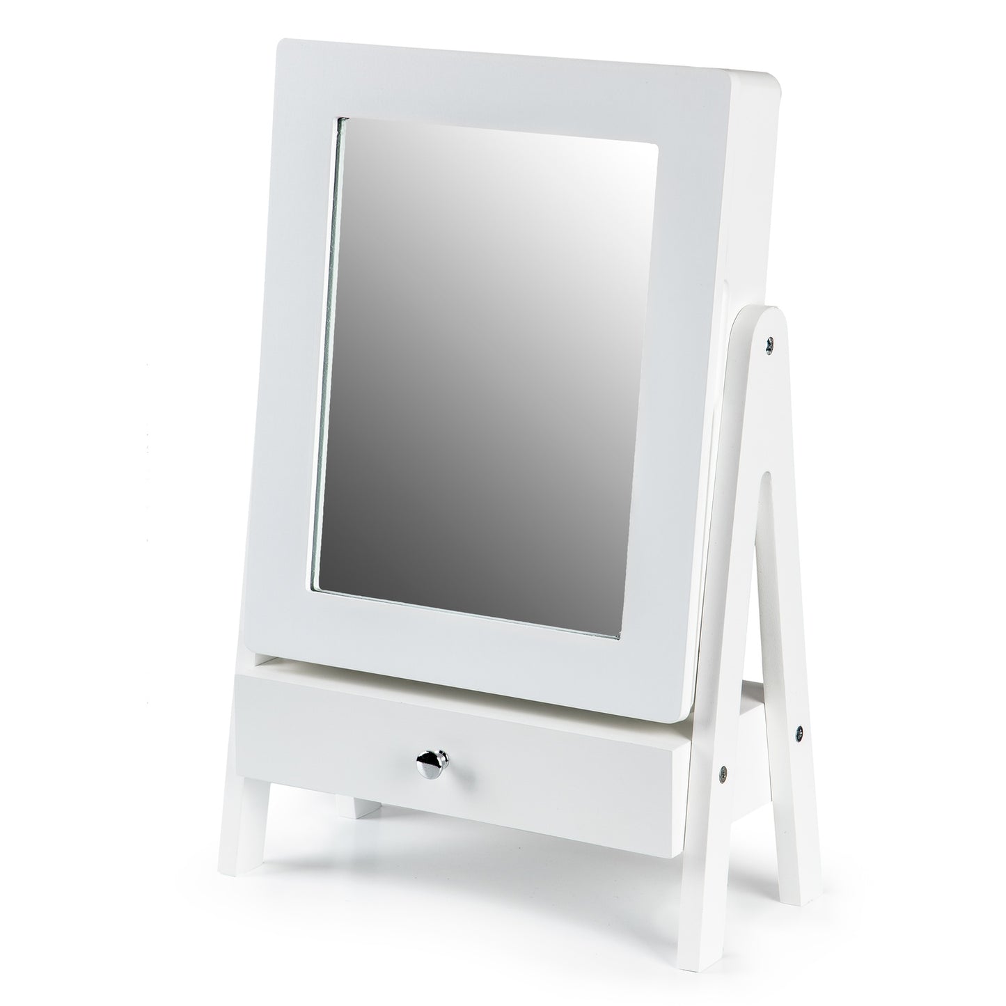 Cosmetic dressing table, mirror, jewelry cabinet