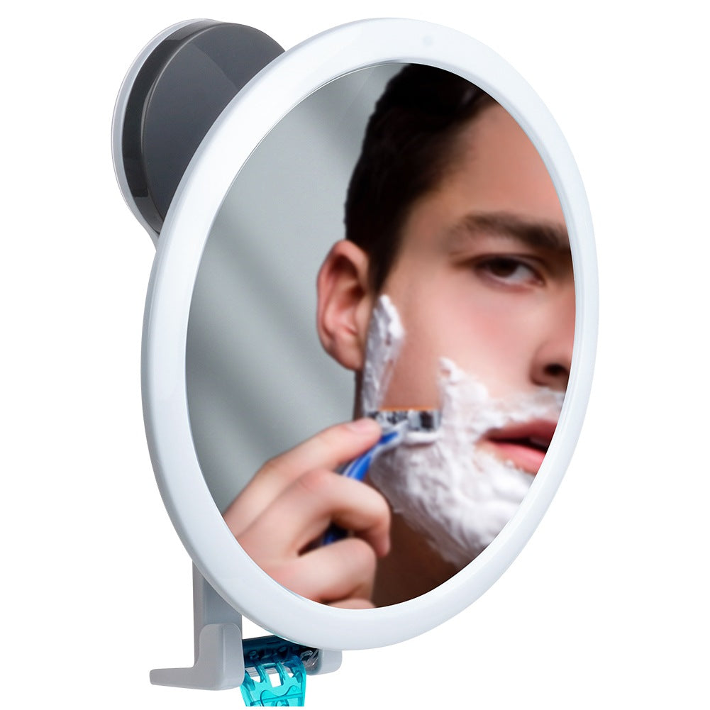 Cosmetic mirror with suction cup