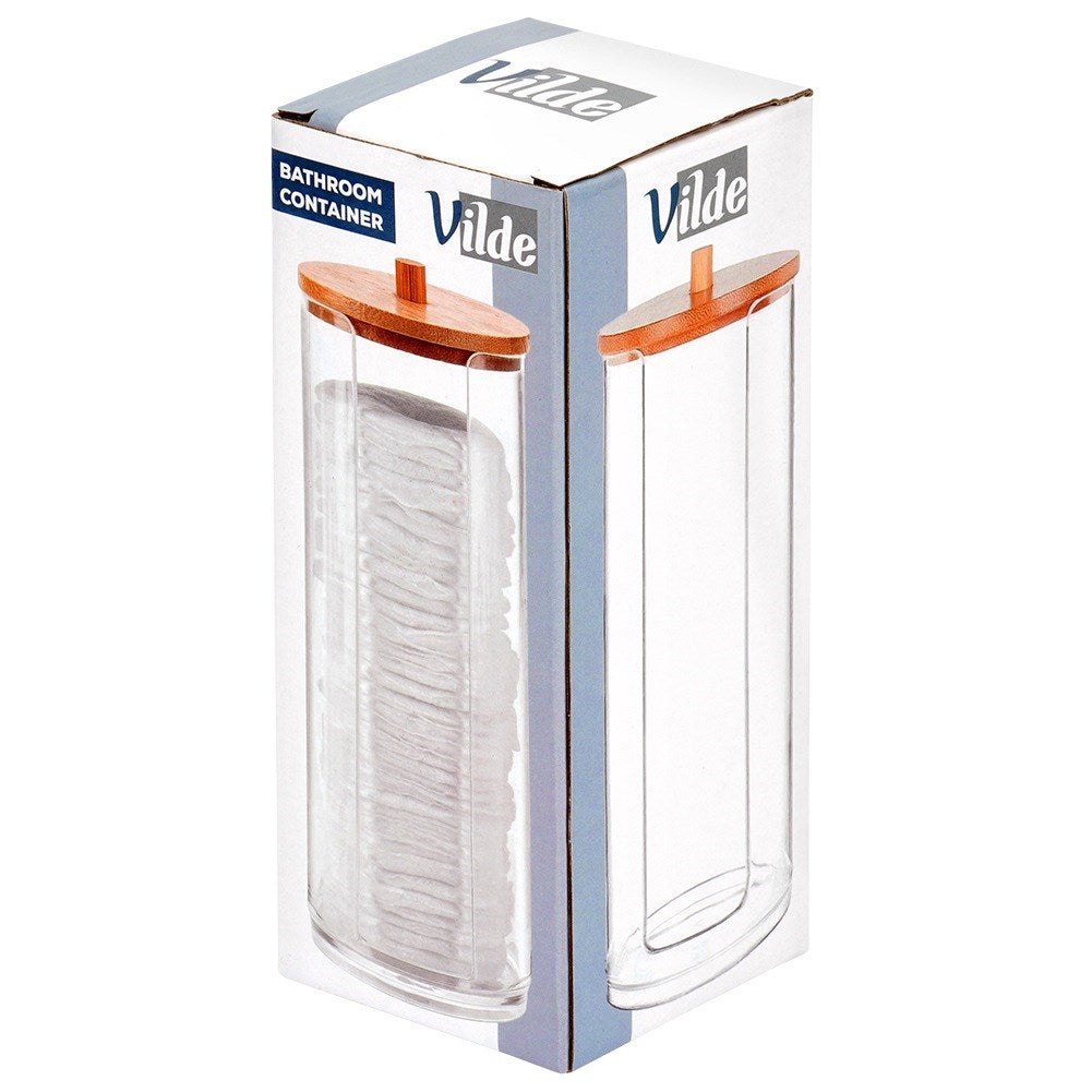 Cosmetic pad container 7x18 cm