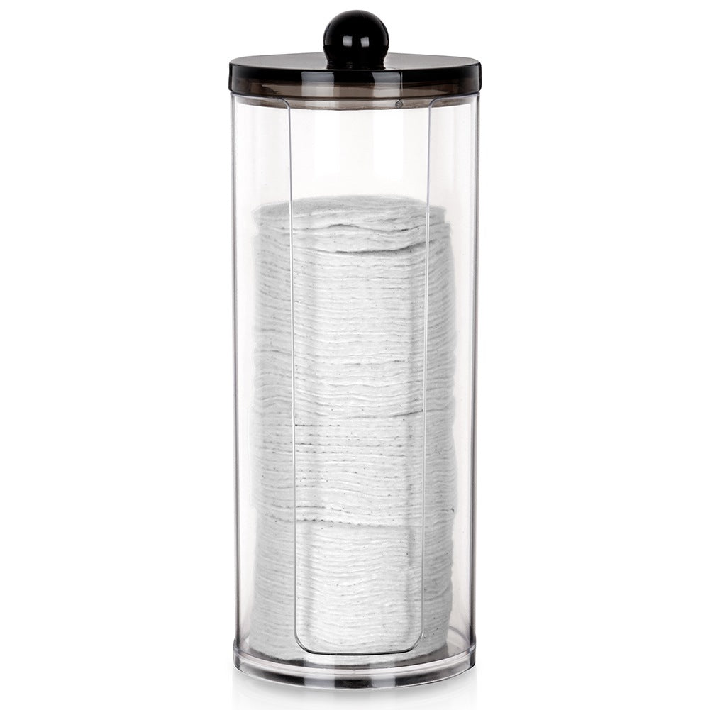 Cosmetic pad container