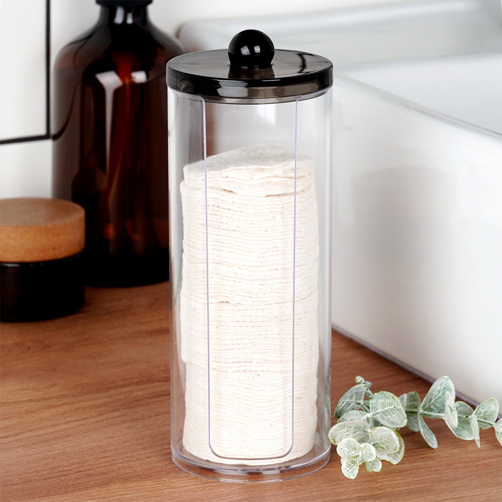 Cosmetic pad container