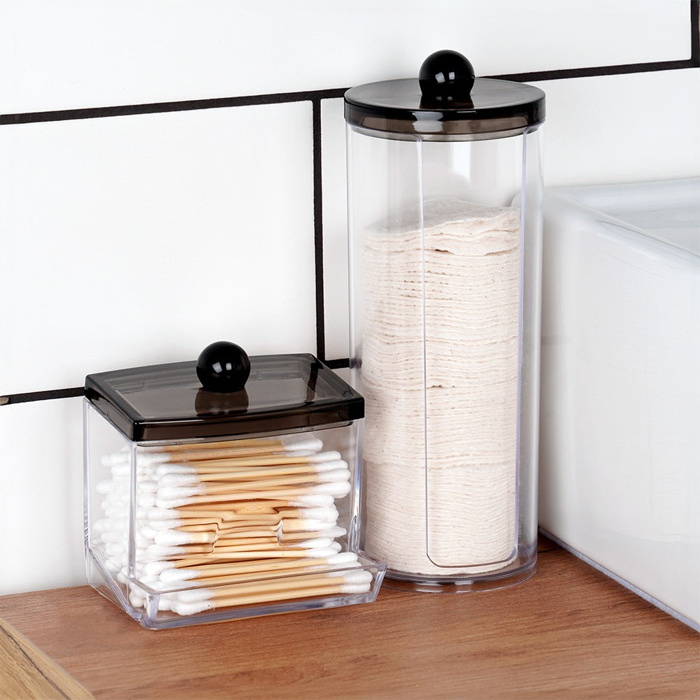 Cosmetic pad container