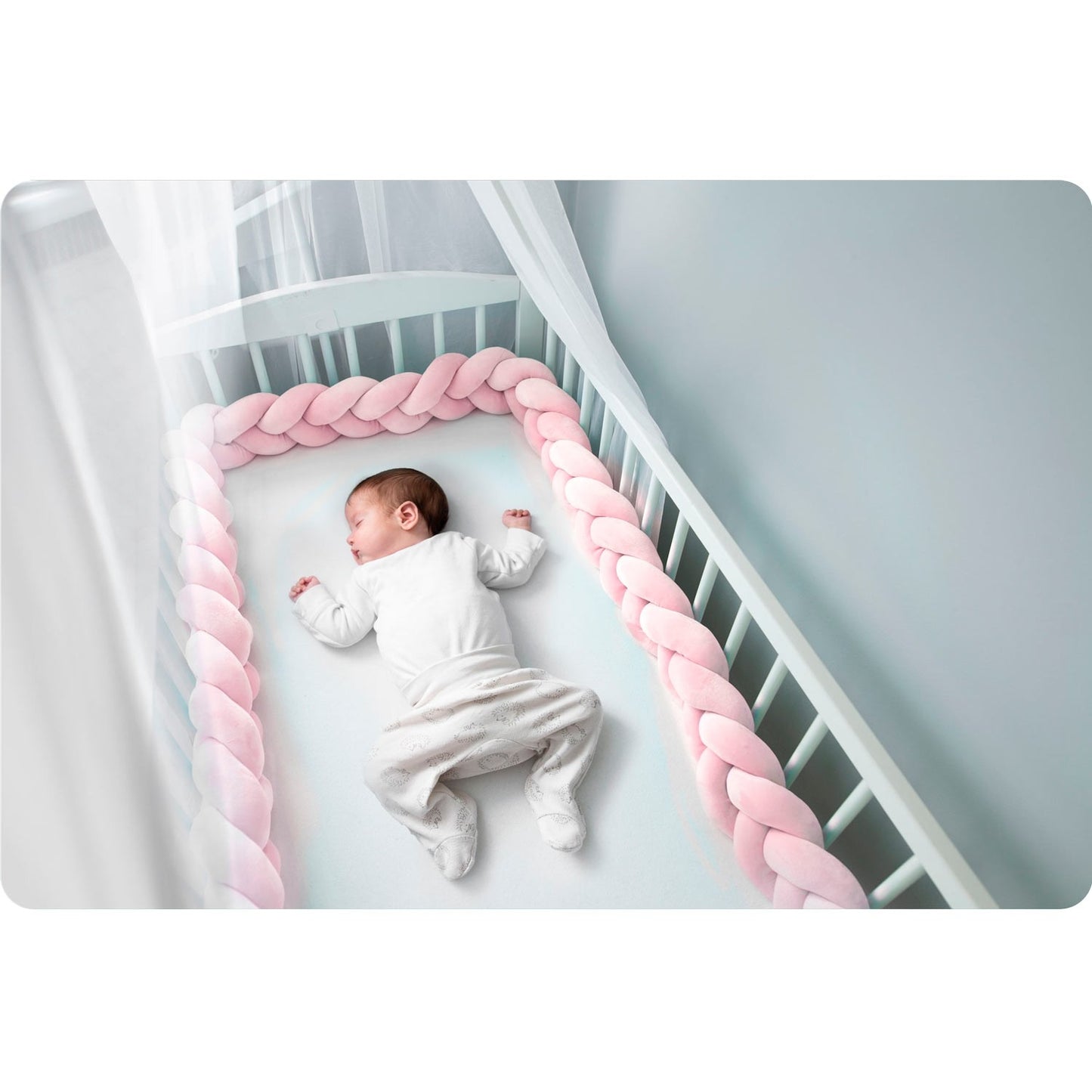 Cot cover Ricokids 3m - Pink