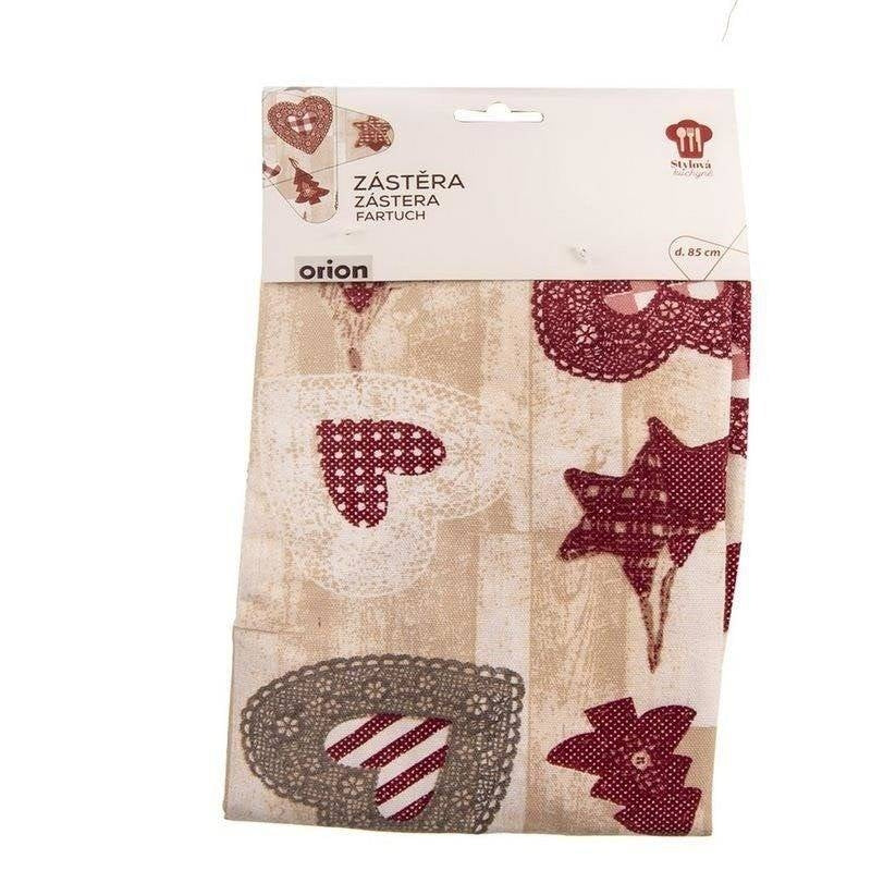 Cotton Christmas apron for the kitchen