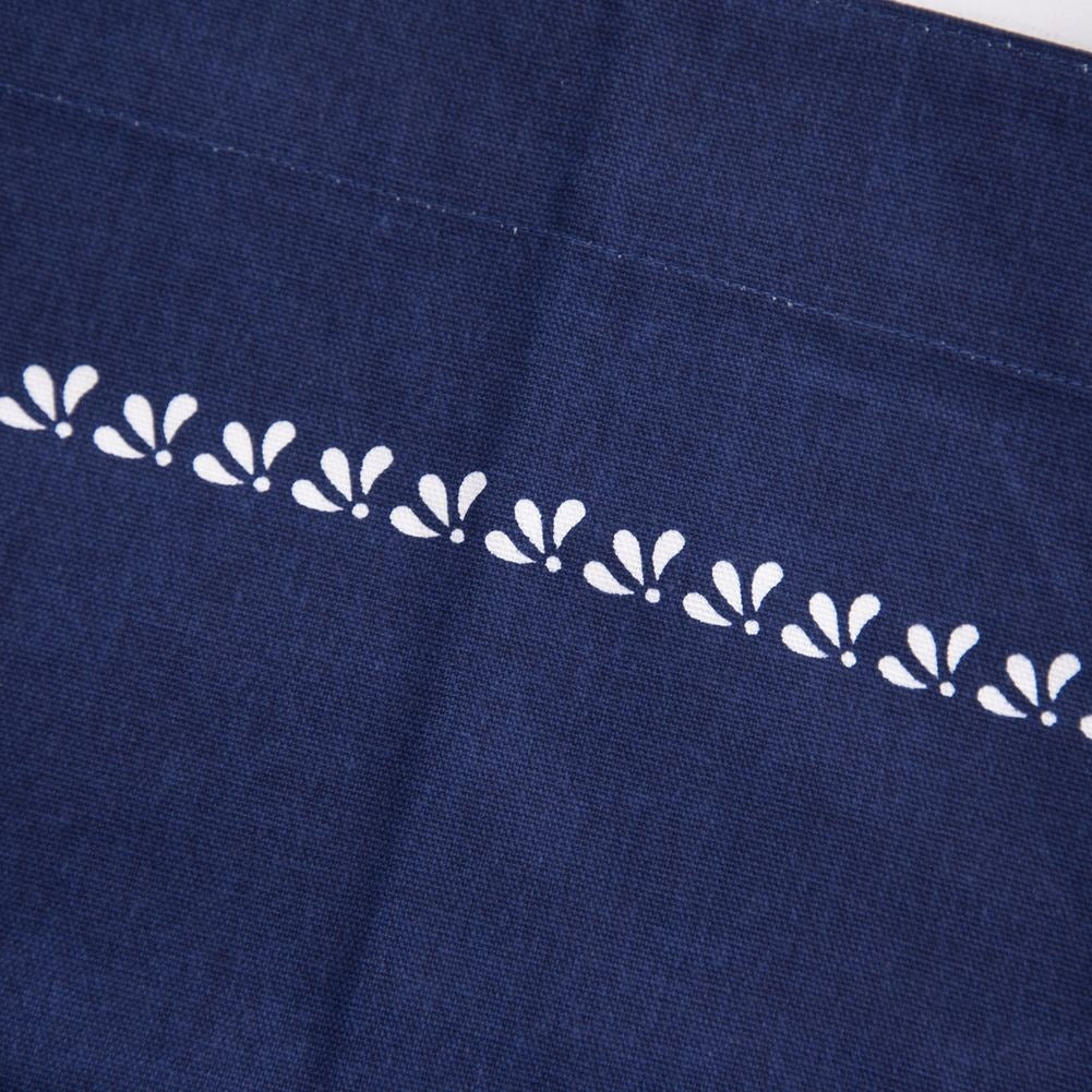 Cotton kitchen apron tied MODROBILA