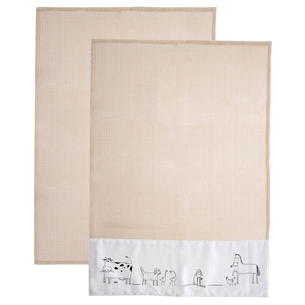Cotton kitchen cloths 70x50 cm 2 pcs.