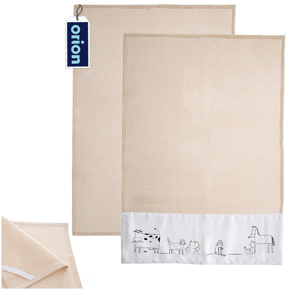 Cotton kitchen cloths 70x50 cm 2 pcs.