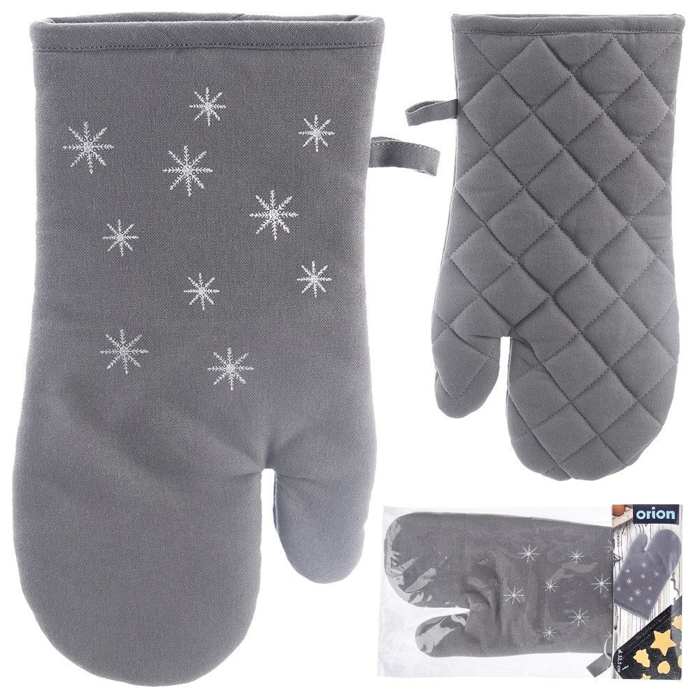 Cotton oven glove with magnet PETAL 32.5 cm