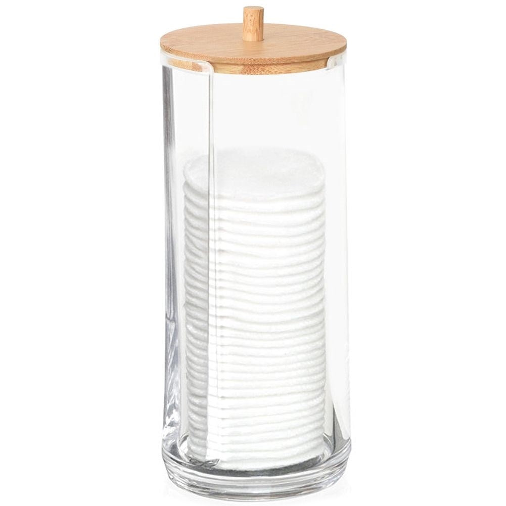 Cotton pad dispenser: Handy for facial care