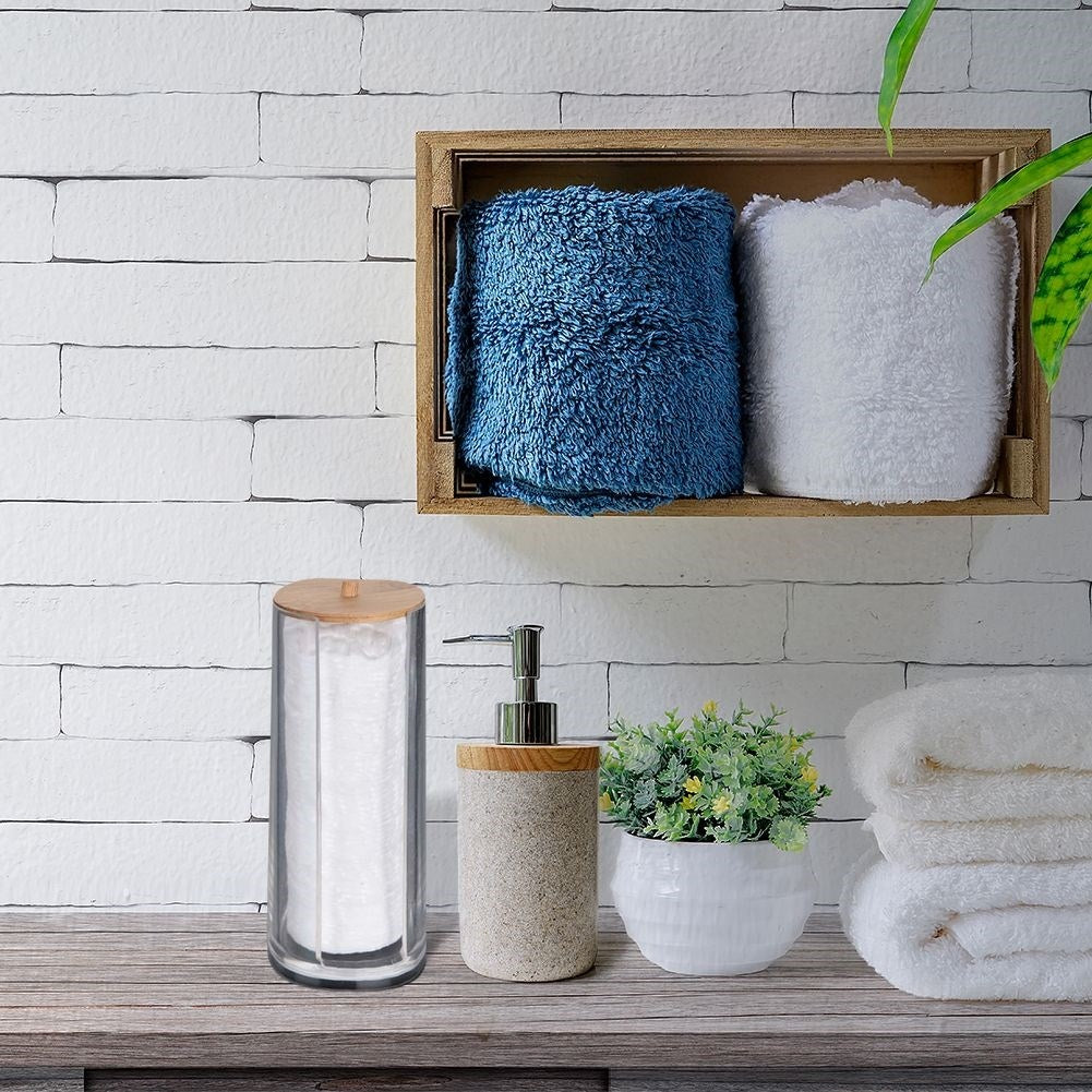 Cotton pad dispenser: Handy for facial care