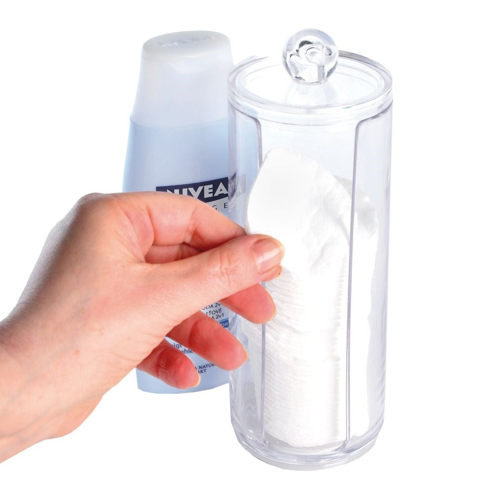 Cotton pad dispenser: Practical and convenient for facial care
