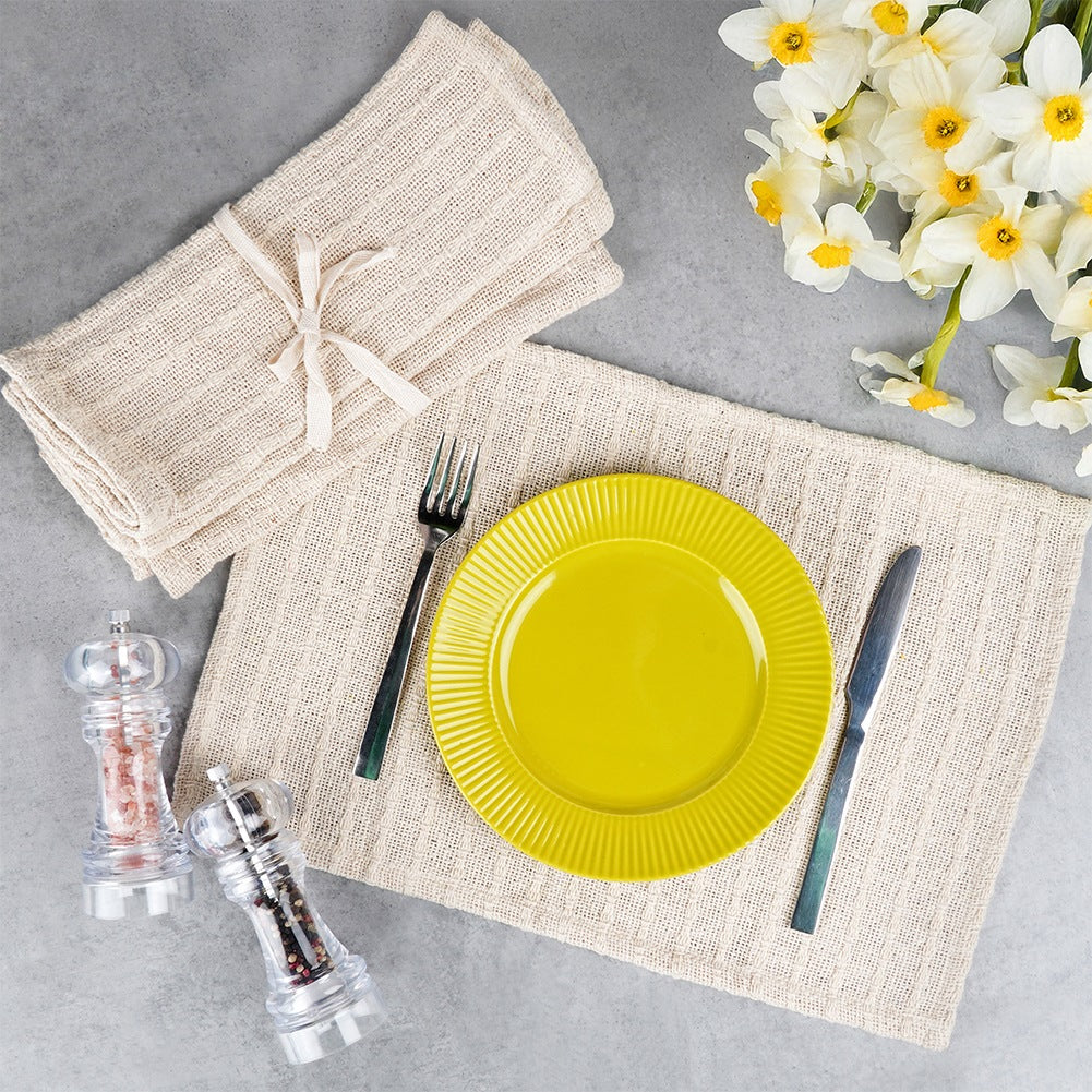 Cotton table mats 30x45 cm 4 pcs.