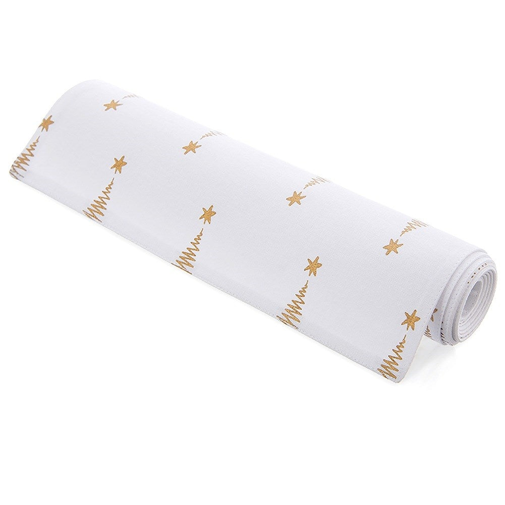 Cotton table runner CHRISTMAS TREE 130x32 cm