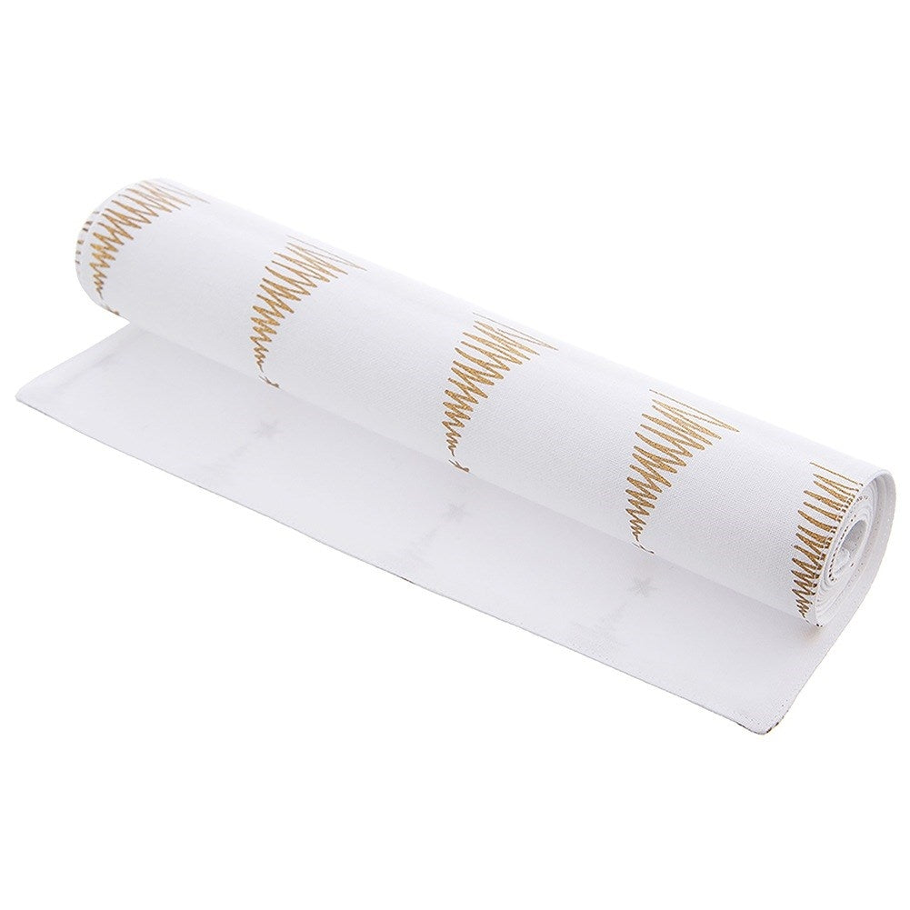 Cotton table runner CHRISTMAS TREE 130x32 cm
