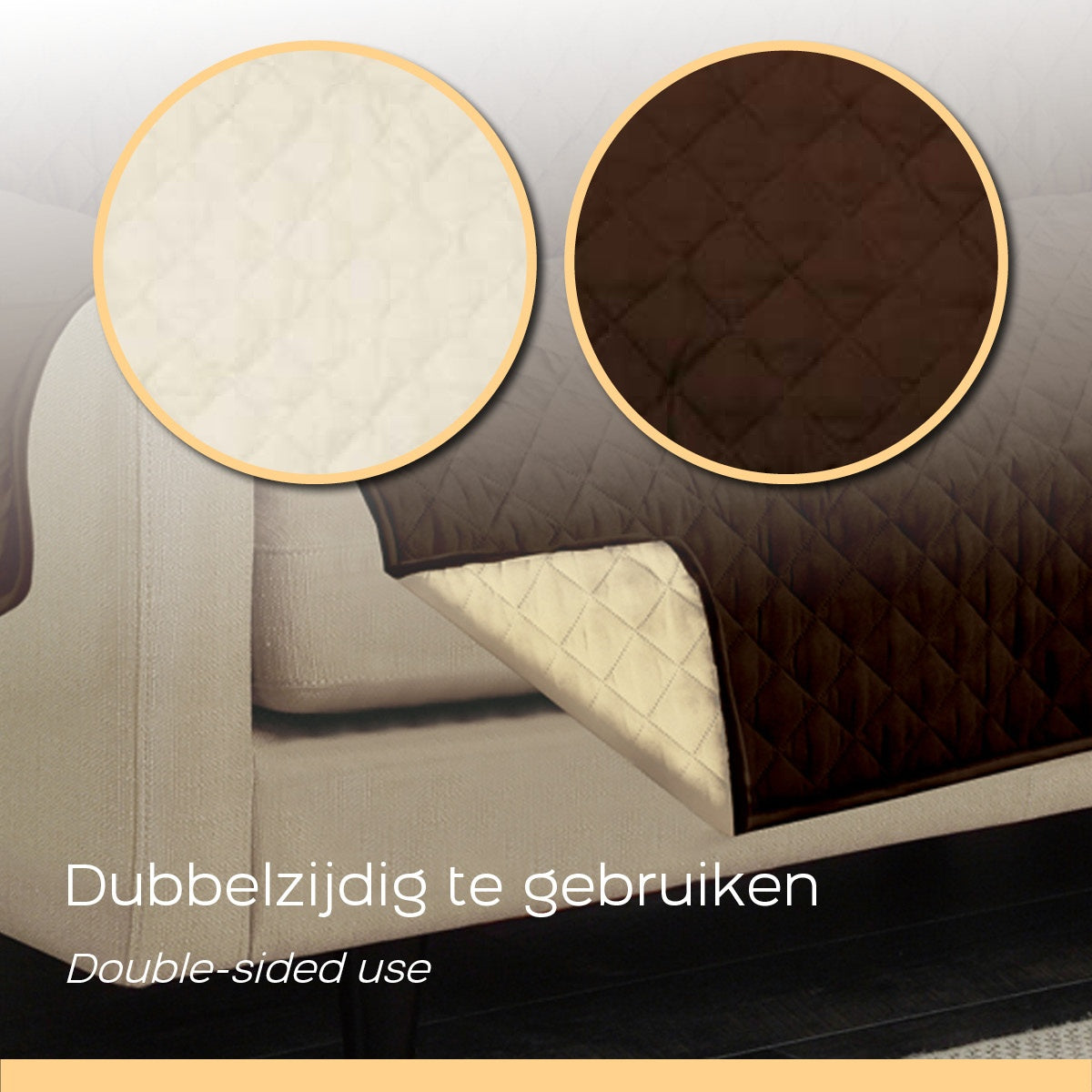 Couch Cover - 3-seater Sofa Cover - 279x177CM