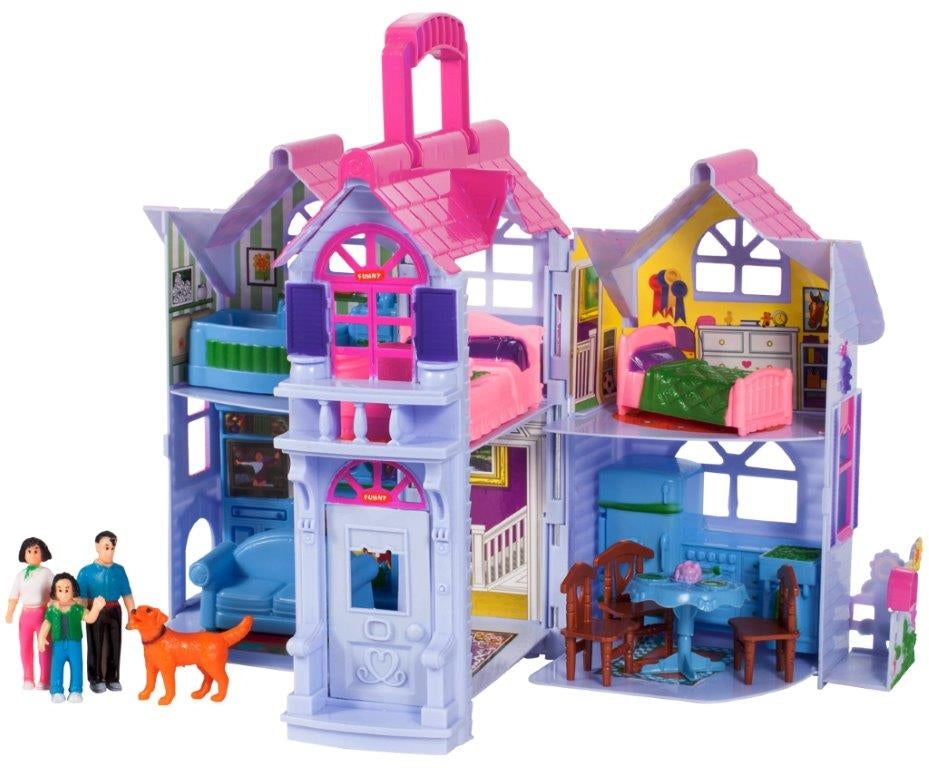 Country folding dolls' house Villa