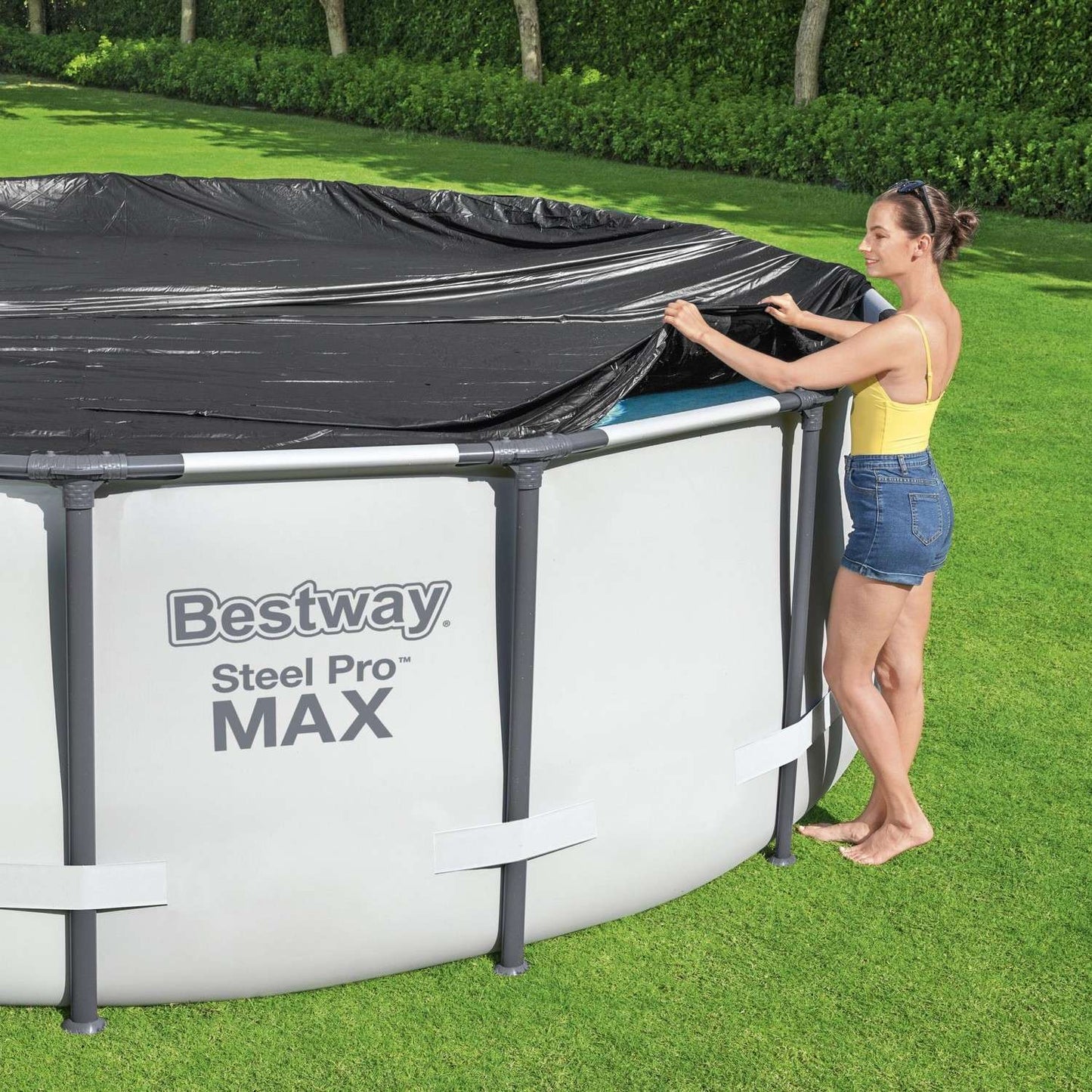 Cover for a 305 cm Bestway 58036 frame pool