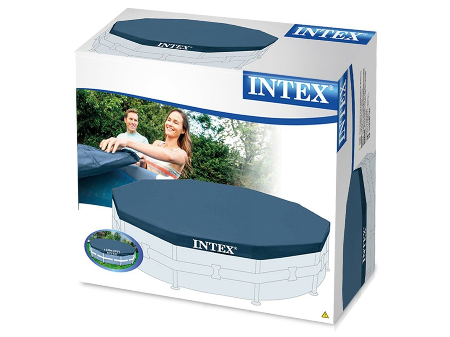 Cover for a 305 cm INTEX 28030 frame pool