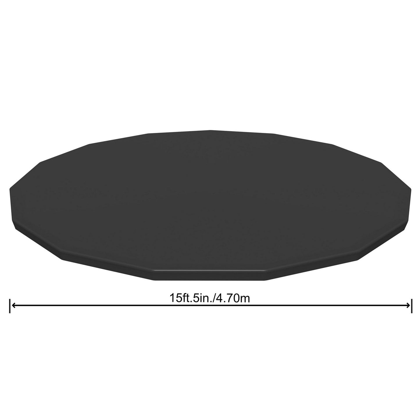 Cover for a 457 cm Bestway 58038 frame pool