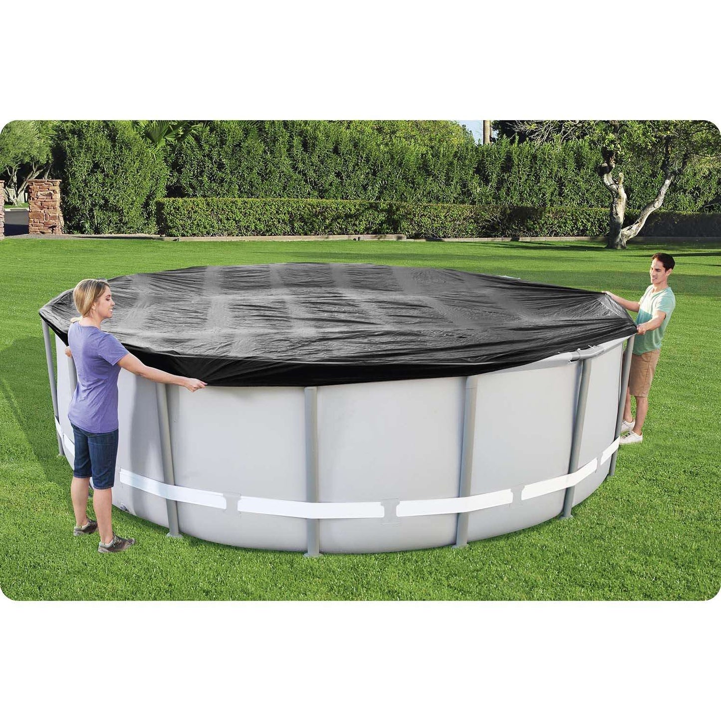 Cover for a 488 cm Bestway 58249 frame pool