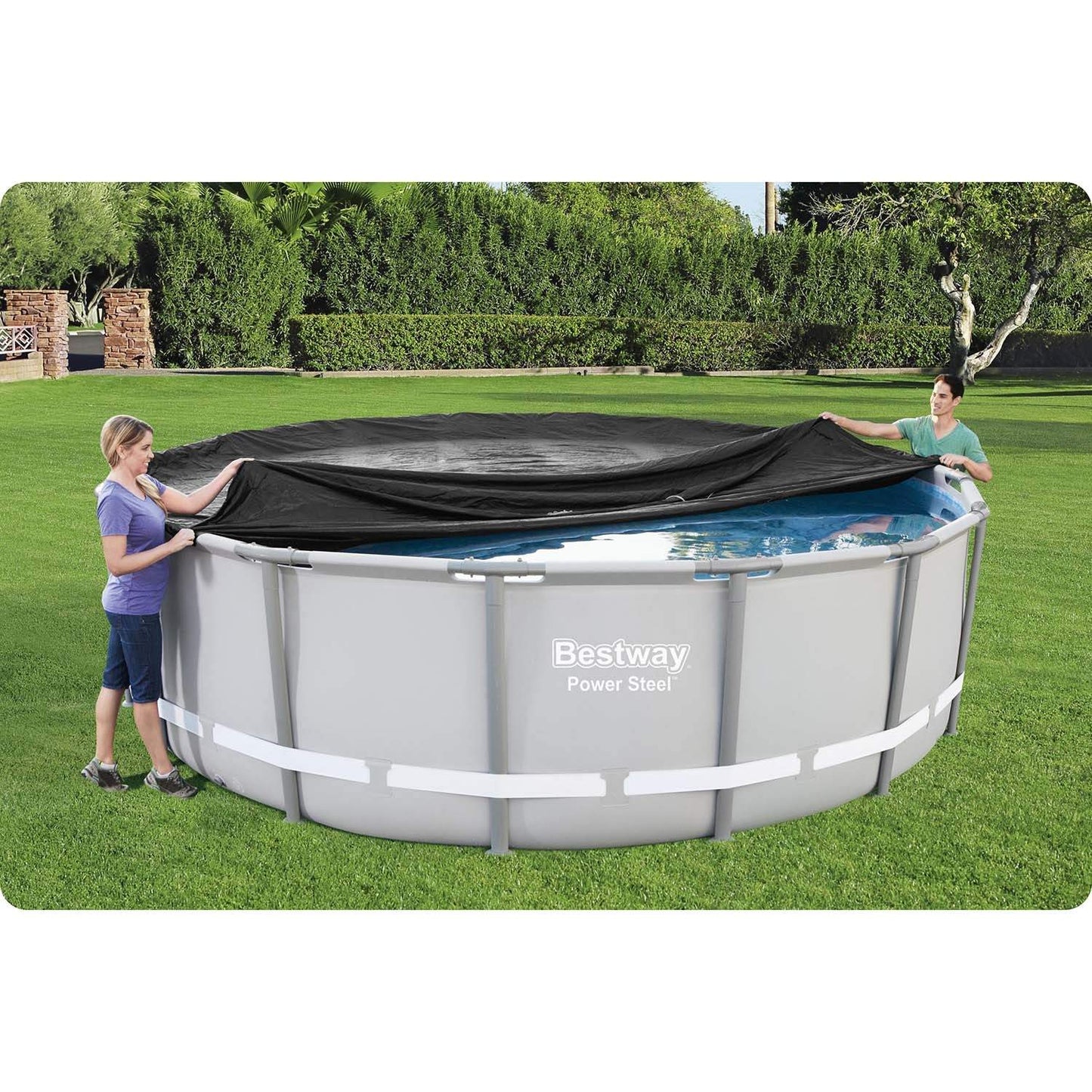 Cover for a 488 cm Bestway 58249 frame pool