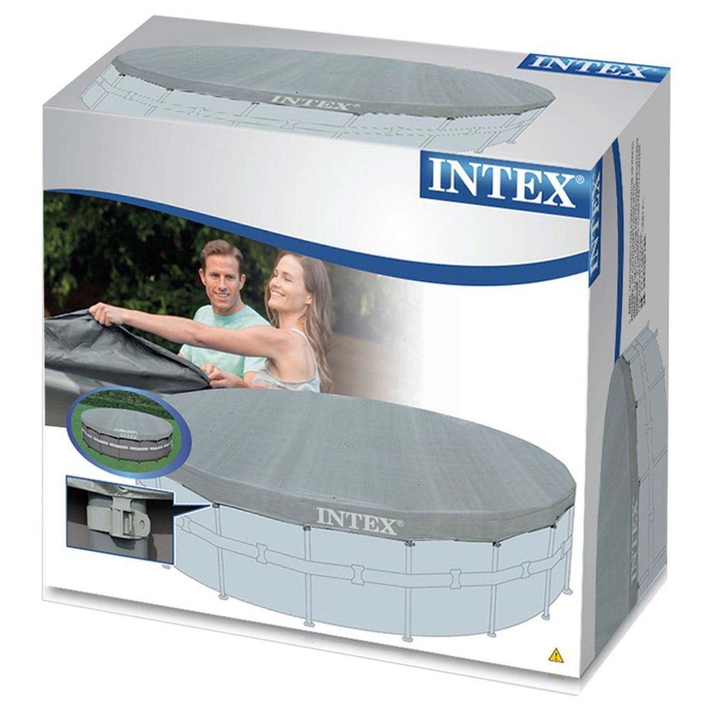 Cover for a 488 cm INTEX 28040 frame pool