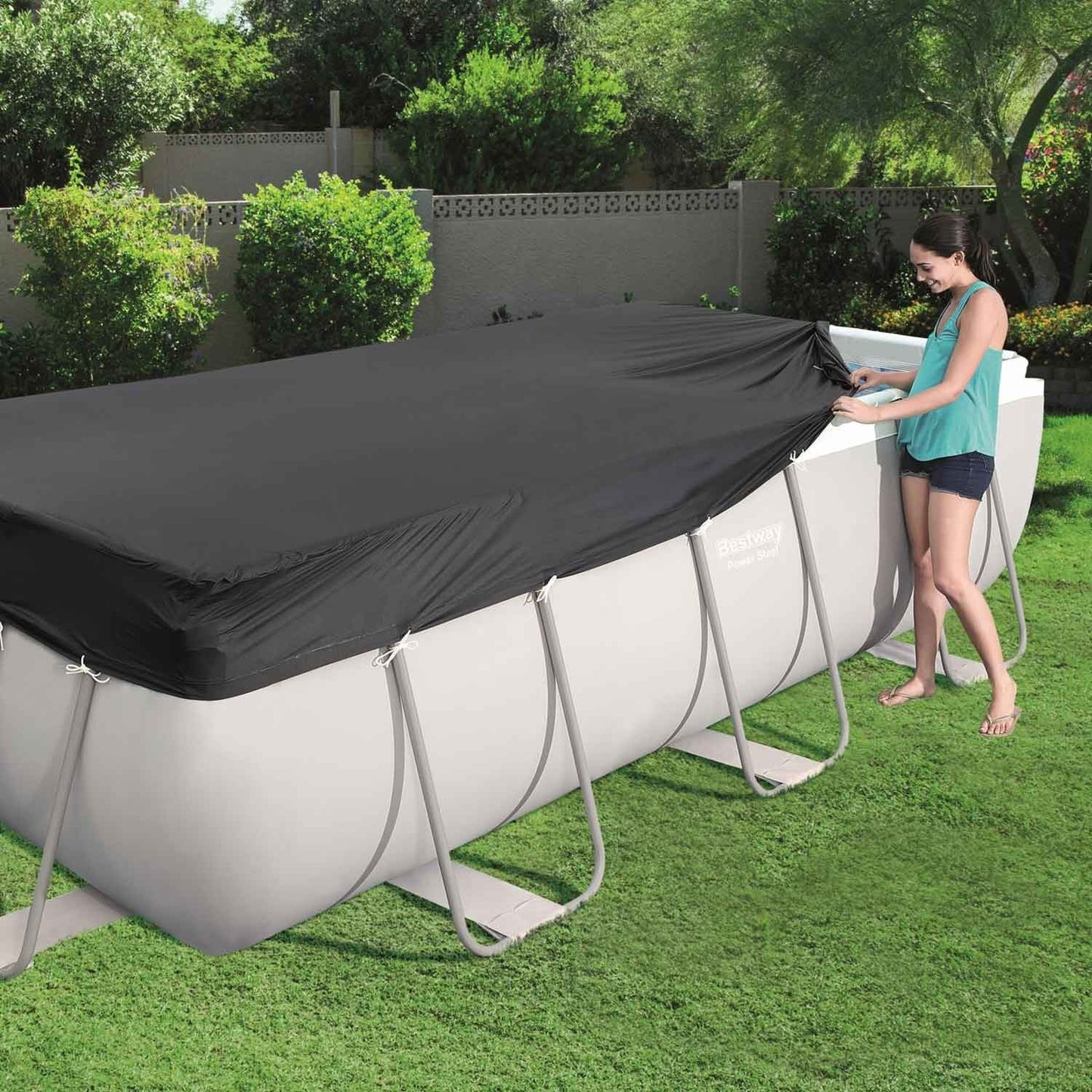 Cover for frame pool 396 x 172 cm Bestway 58232