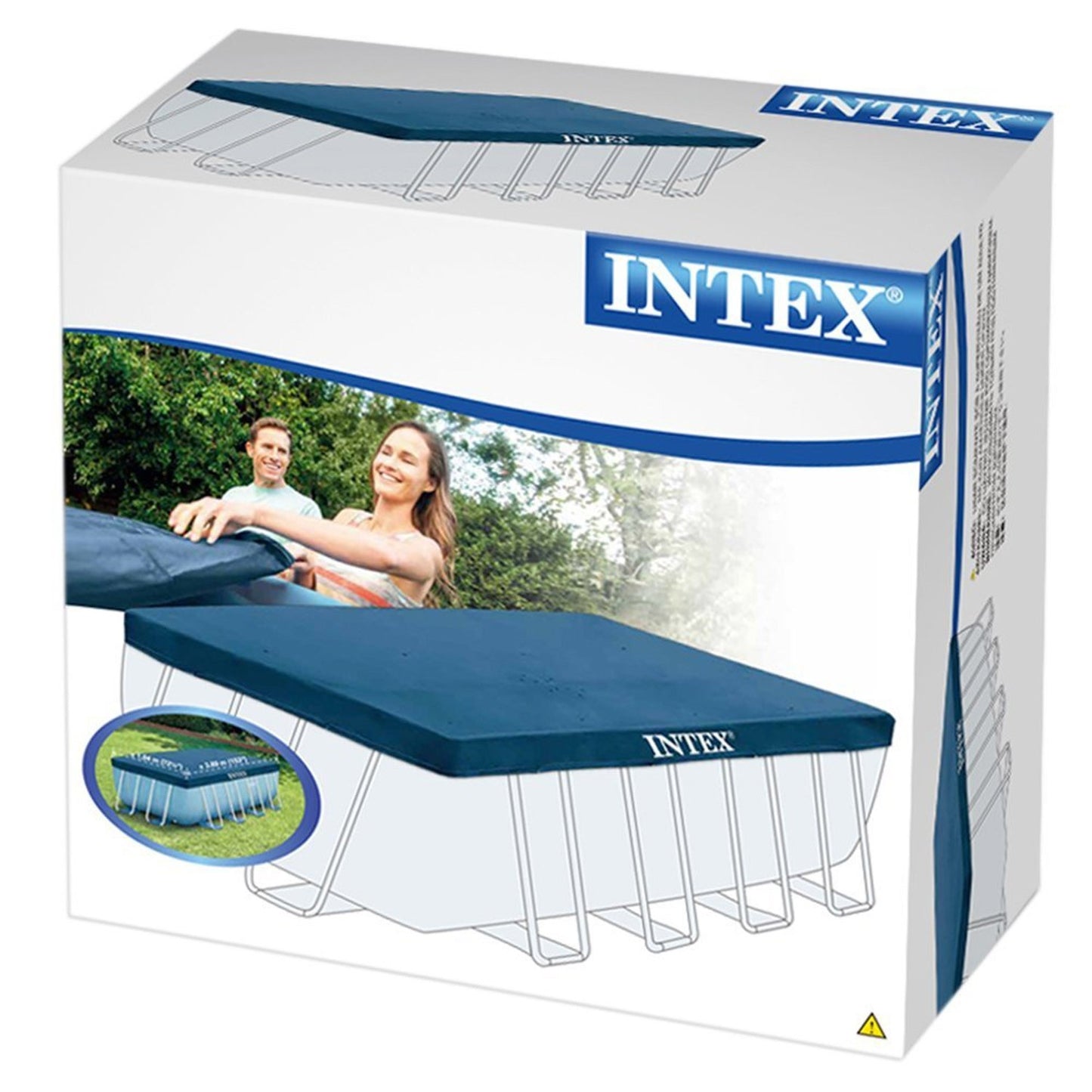 Cover for frame pool 400 x 200 cm INTEX 28037