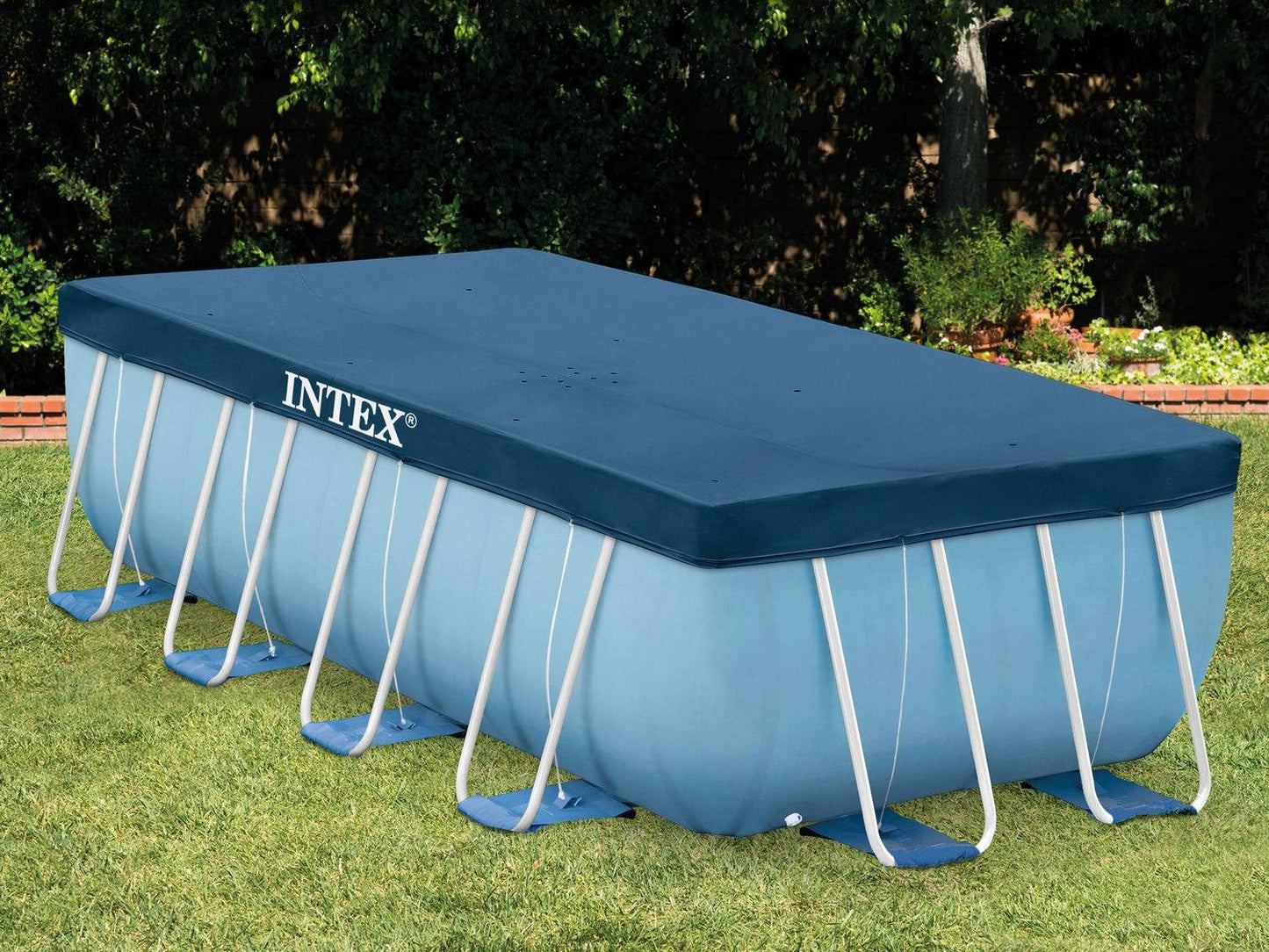 Cover for frame pool 400 x 200 cm INTEX 28037