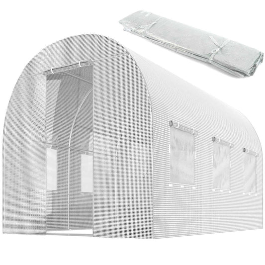 Cover for greenhouse 2x3.5m (7m²) white Plonos