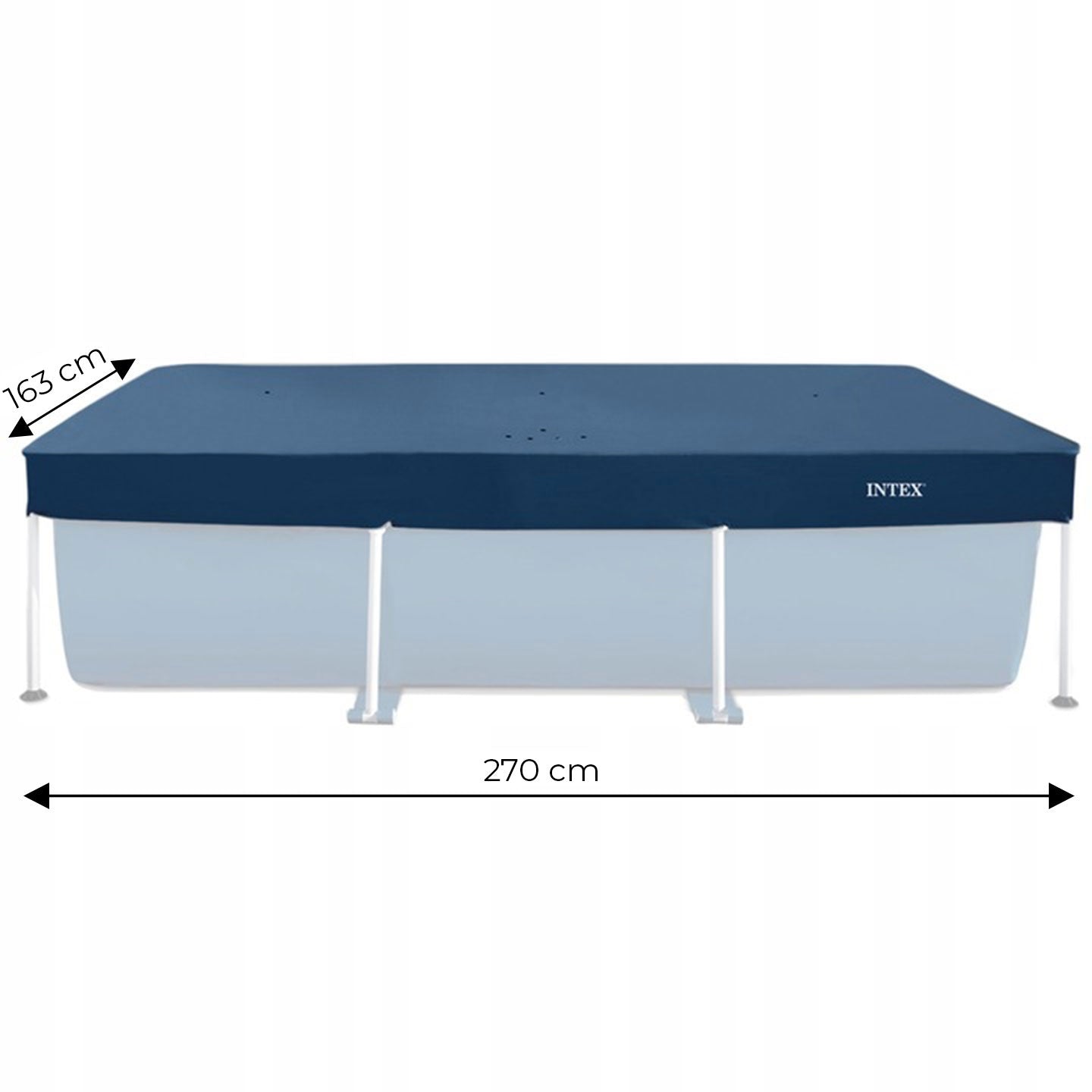 Cover tarpaulin mat for the frame pool 2.6x1.6m Intex 28036