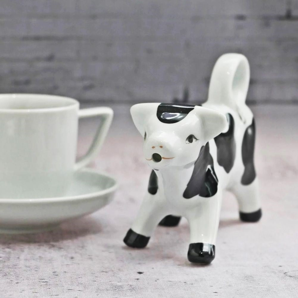 Cow-shaped milk jug - unique and stylish serving