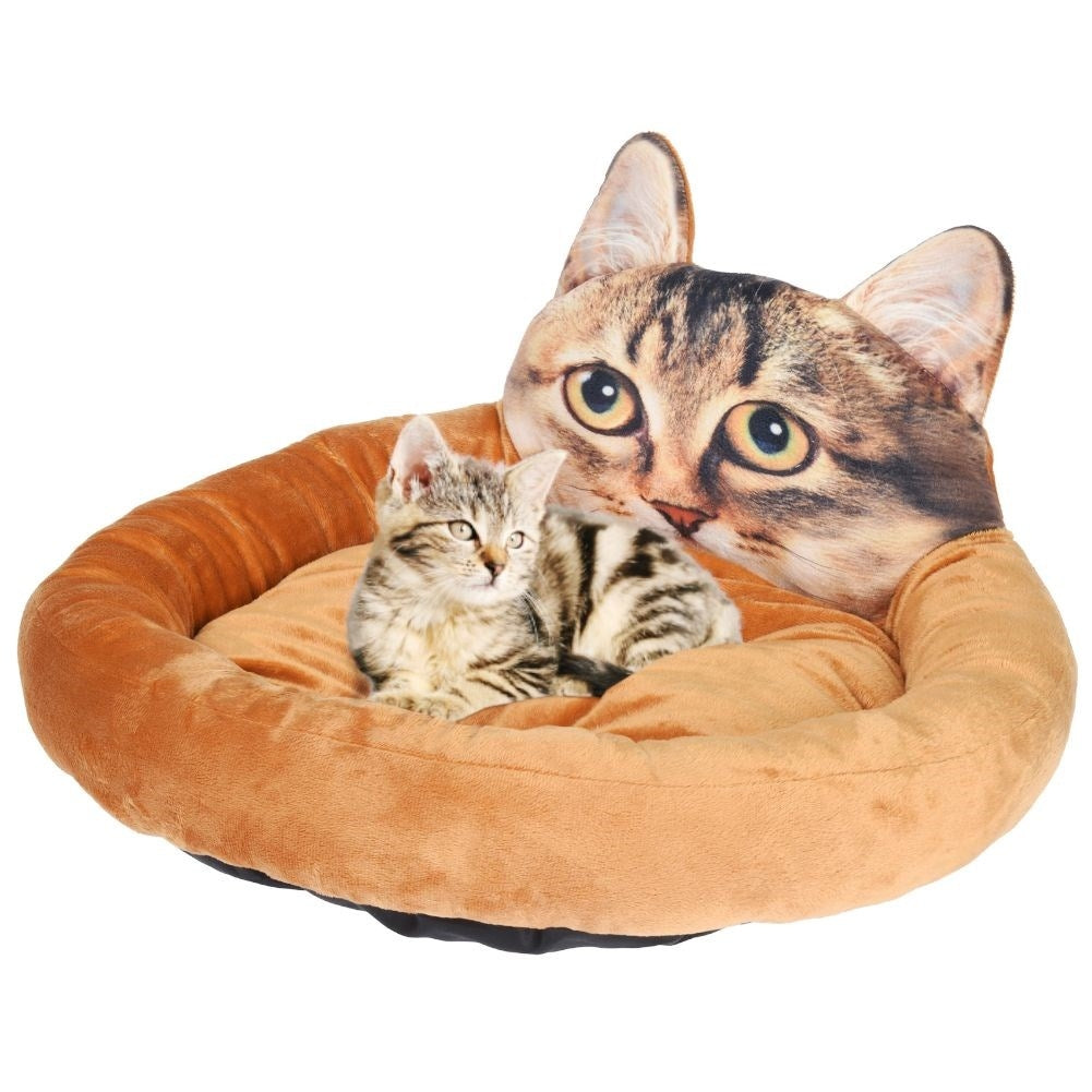 Cozy bed for dog or cat, 45x45 cm, extra soft material