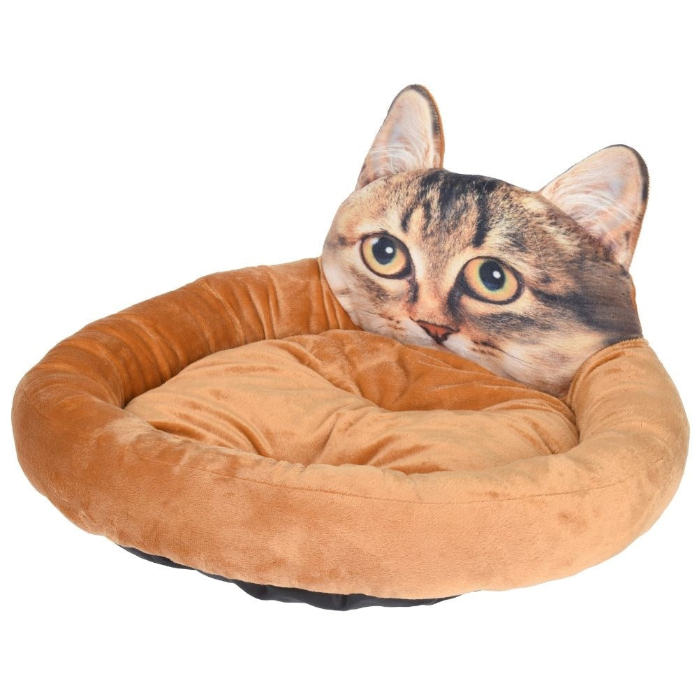 Cozy bed for dog or cat, 45x45 cm, extra soft material