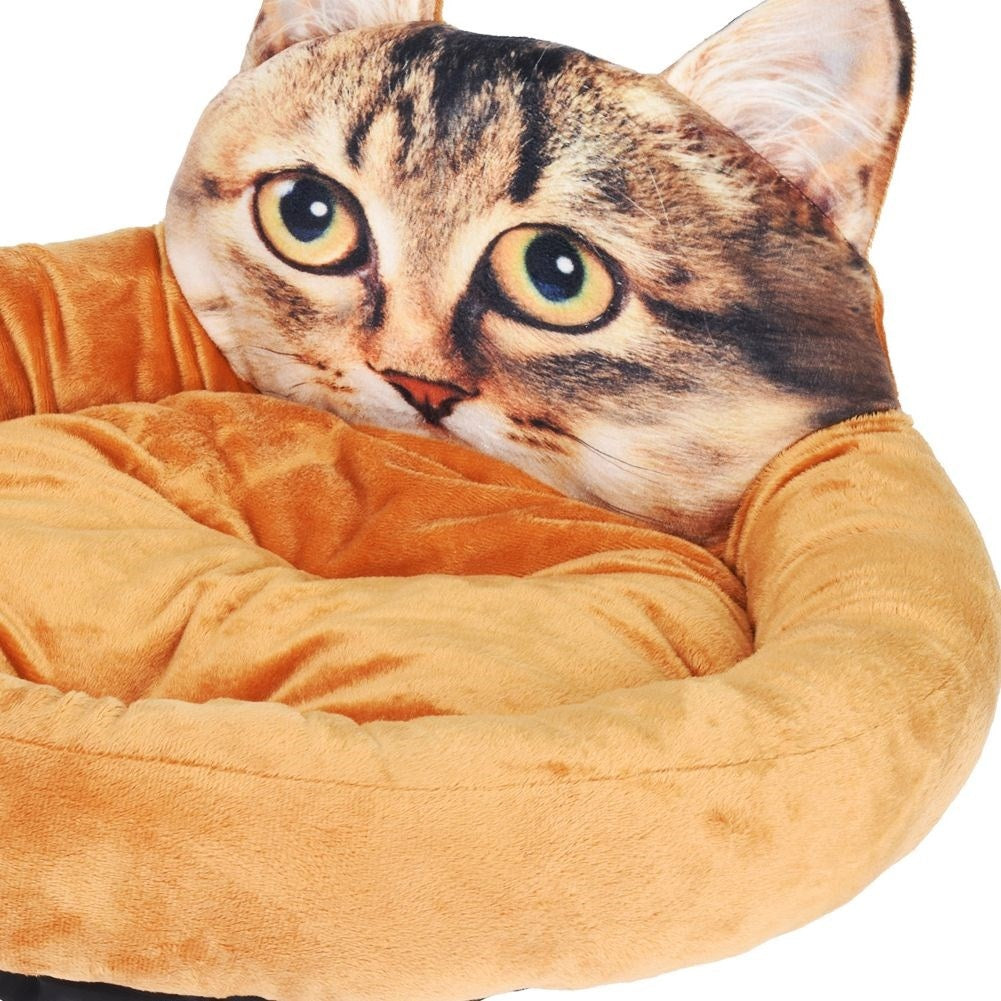 Cozy bed for dog or cat, 45x45 cm, extra soft material