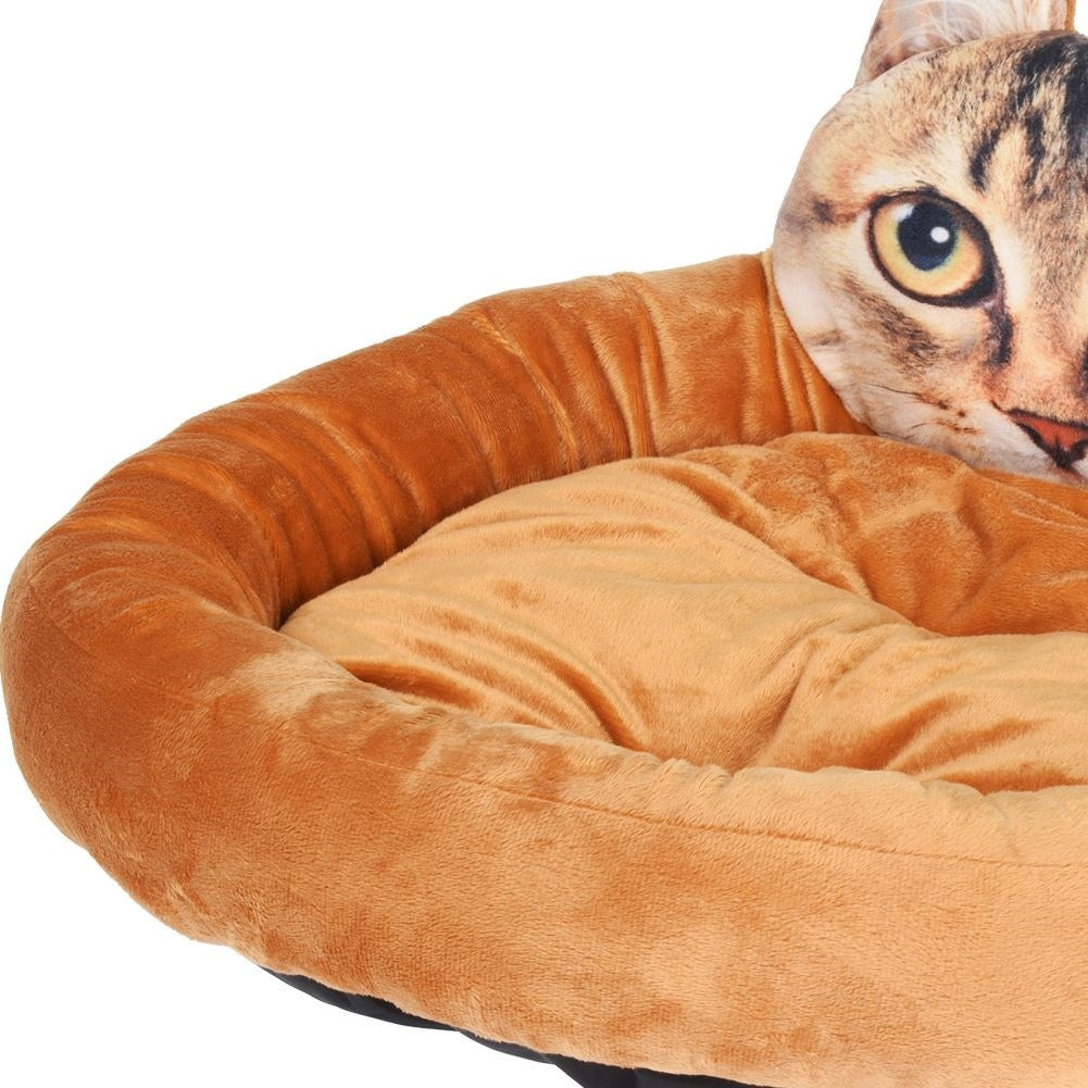 Cozy bed for dog or cat, 45x45 cm, extra soft material